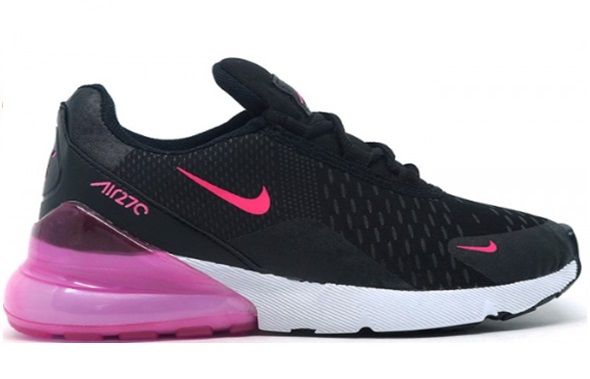 tenis nike preto e pink